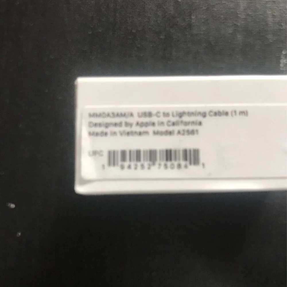Original Apple USB-C to Lightning Cable (1m)